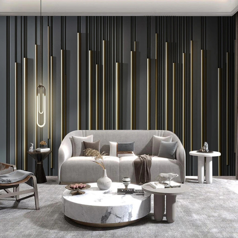 Home Lines Textiles - Фотообои на заказ, современная простая линия,
