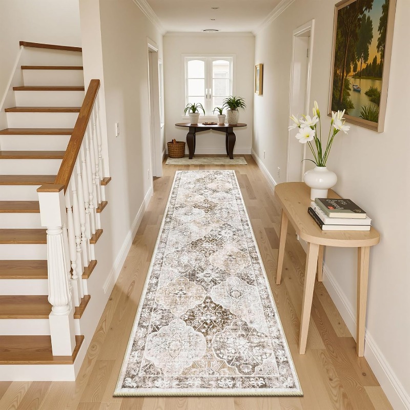 Home Lines Textiles - Богемский длинный ковер для коридора, складной,