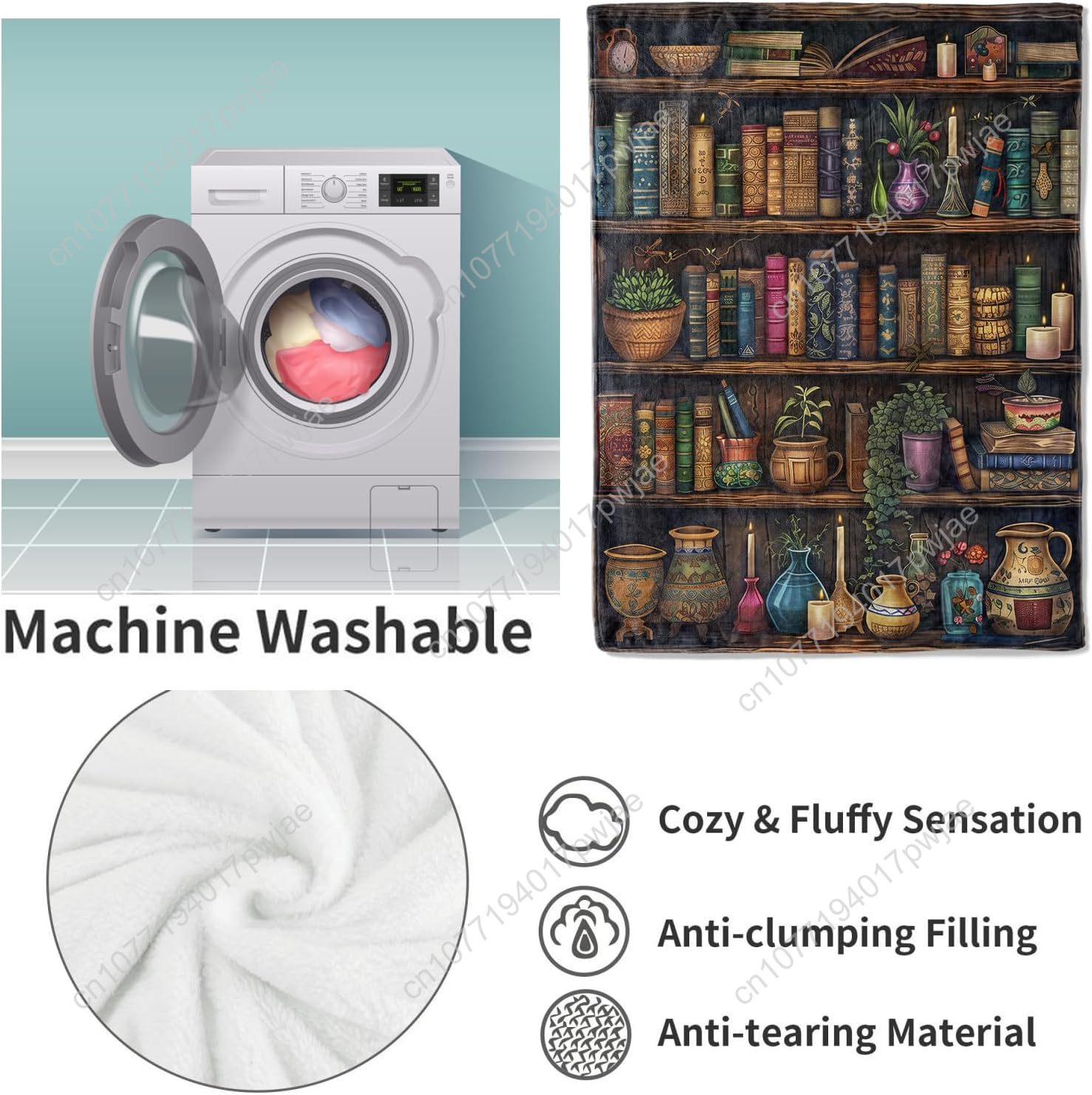 Винтажное одеяло для книжной п – обзор и цена Home Textiles Towel