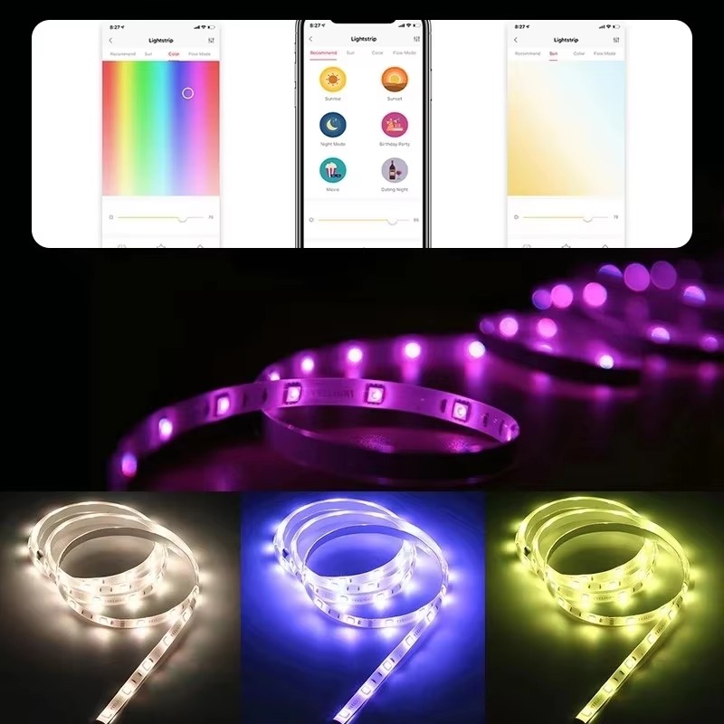 Светодиодная смарт-лента Yeeli – обзор и цена Yeelight Light Lightstrip