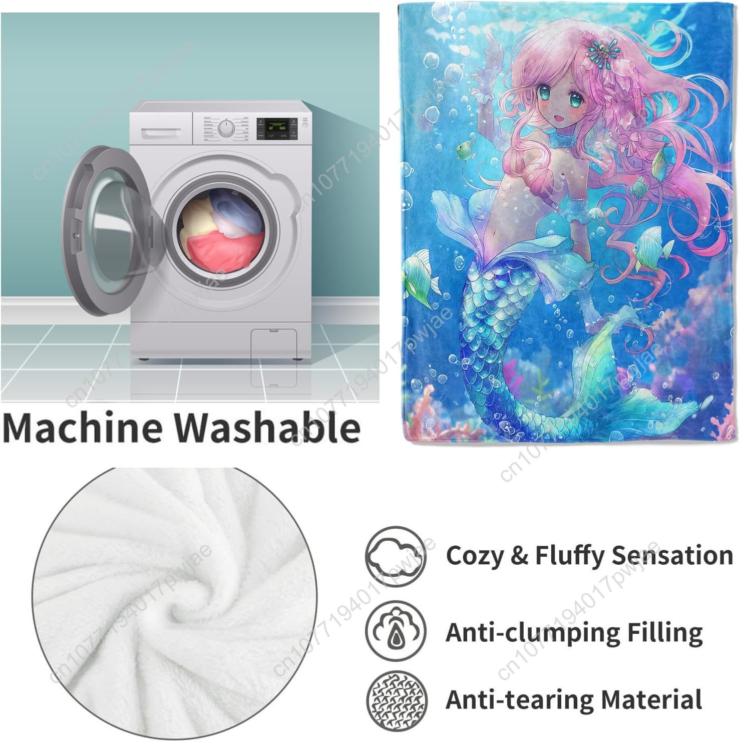Милое одеяло с изображением ру – обзор и цена Home Textiles Towel