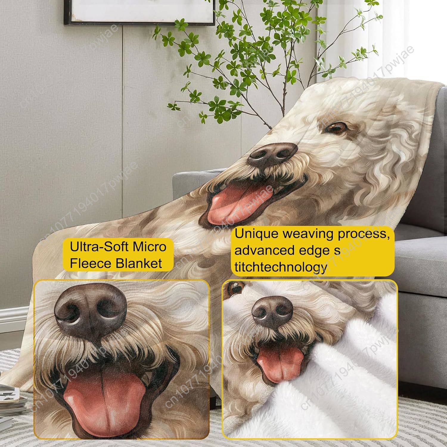 Одеяло с портретом радостного  – обзор и цена Home Textiles Towel