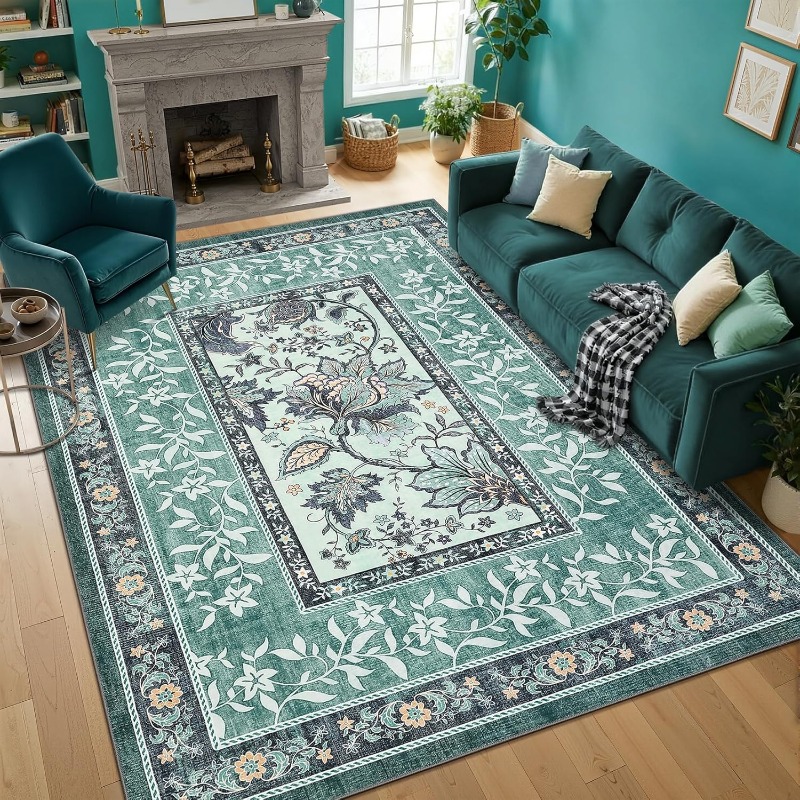 Ретро-ковер с растительным при – обзор и цена Home Lines Textiles